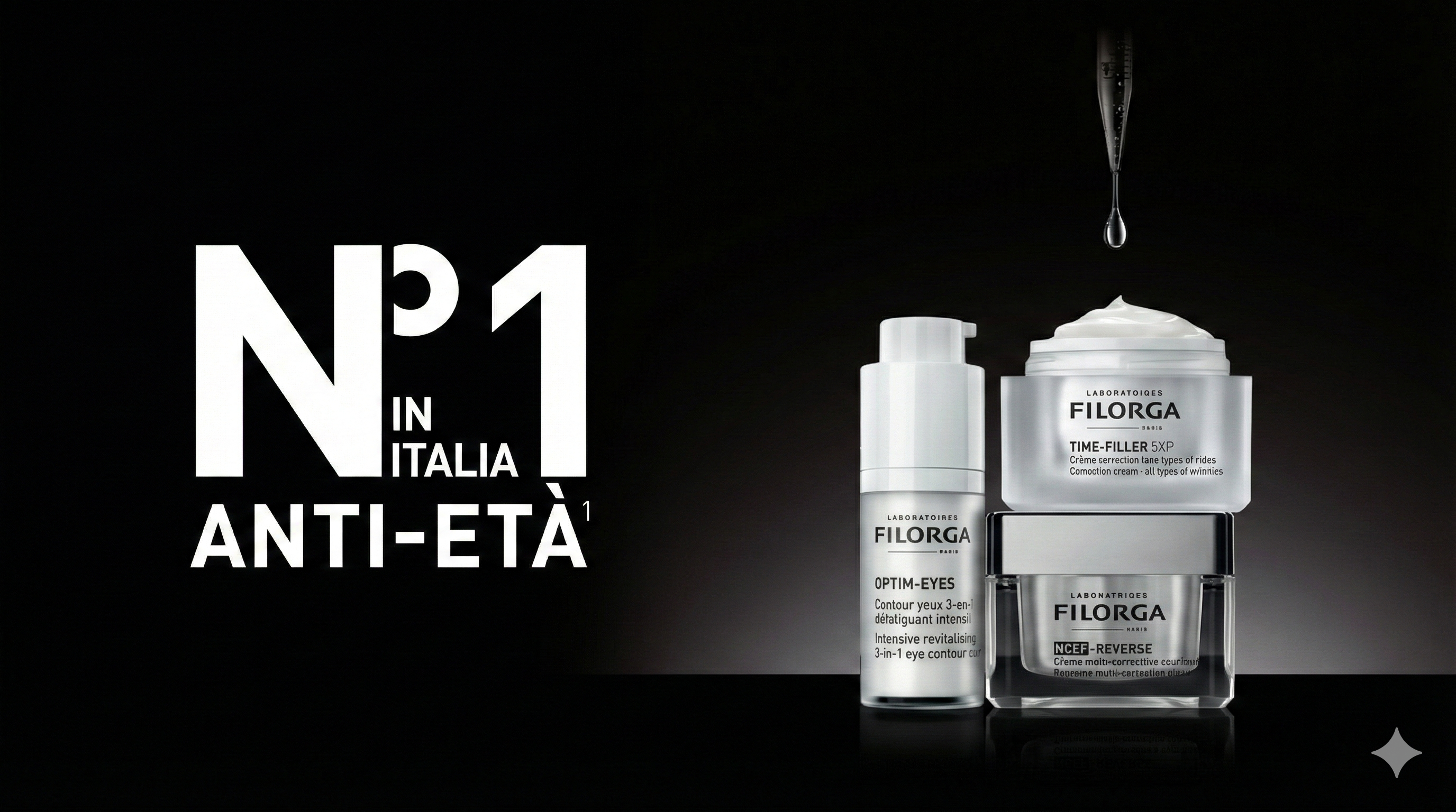 Laboratoires Filorga Italia: trattamenti cosmetici antietà