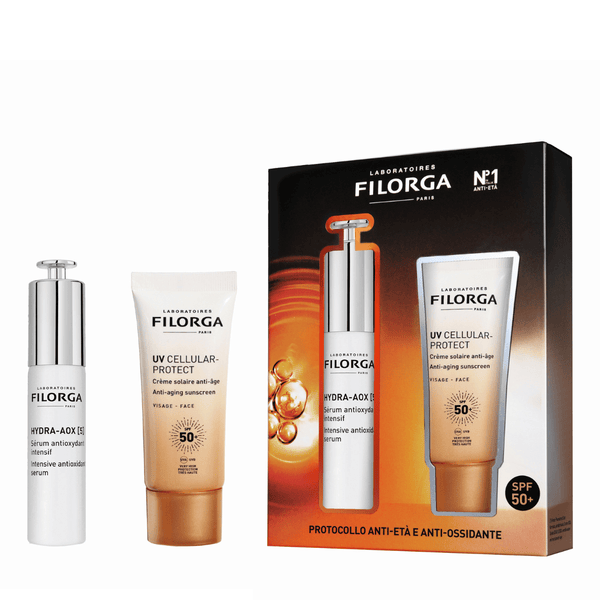 COFANETTO SOLARE ANTI-ETÀ E ANTIOSSIDANTE SPF50